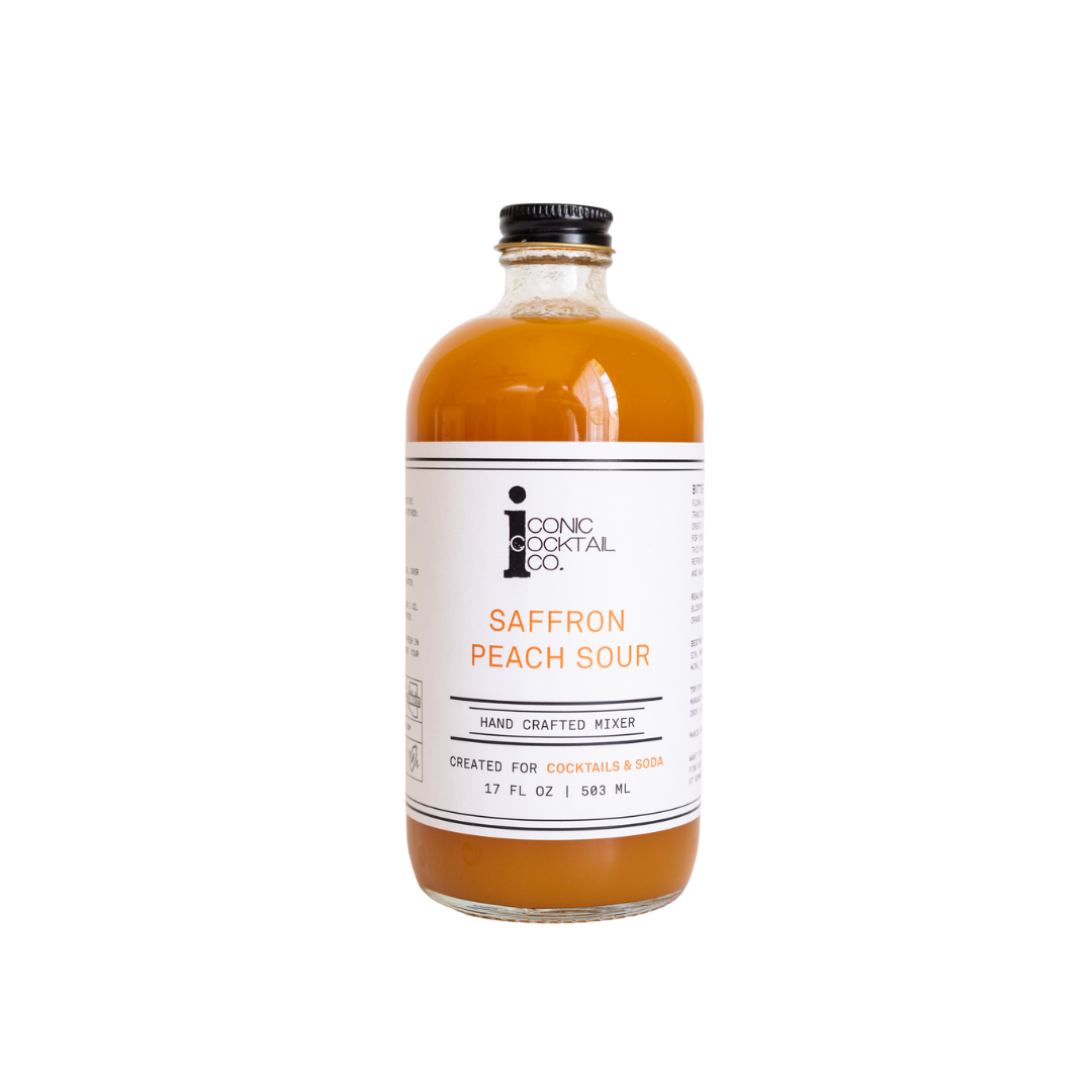 Saffron Peach Sour